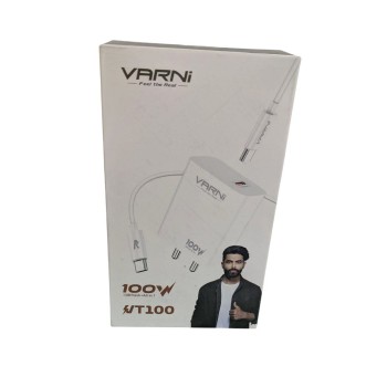VARNI VT100 – 100W All-in-One Fast Charger | Type-C to Type-C Charging Adapter