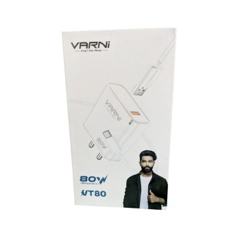 VARNI VT85 – 85W All-in-One Fast Charger USB to Type-C Multi-Device Charging Adapter