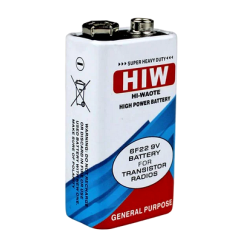 HIW 9W Battery for toys, Transistor Radios General Purpose Battery pack of 3pc