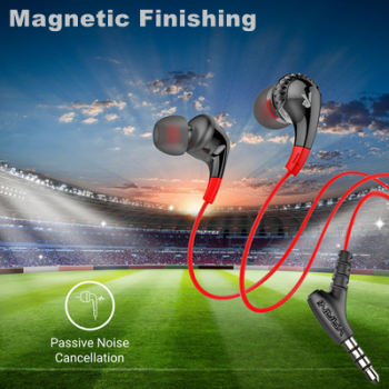 VARNI PLAY Earphone with super Extra Bass , passive Noise Cancellation, 10mm Dynamic driver wired earphone