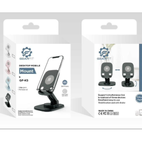 GEARFIT GF-K5 Desktop Mobile Mount – Smart & Stylish Mobile Stand for Everyday Use
