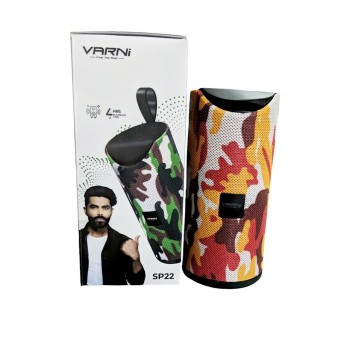 VARNI SP22 – Bluetooth Speaker with 4H Playtime, TF Card, AUX, USB & TWS Support