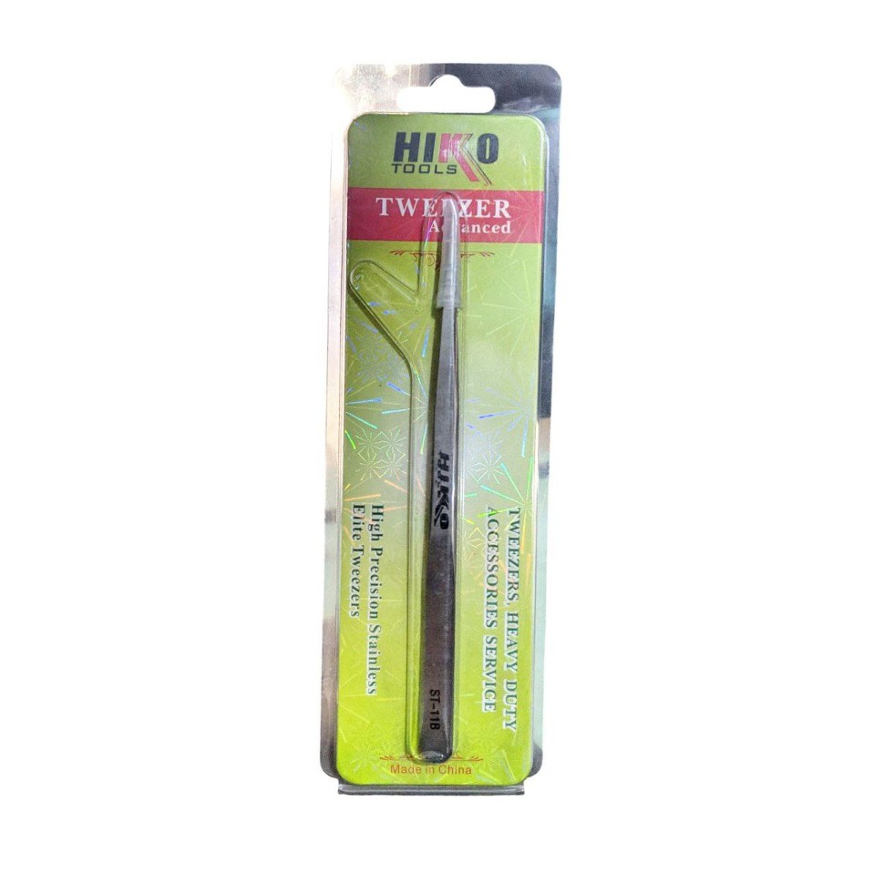 HIKO TOOLS Stainless Steel Tweezer – Heavy Duty Precision Tool for Service and Repair