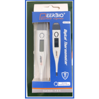 Peerbio Digital Thermometer, 0.2 DegreeC  with beeper alert ,fever for Oral Rectal Underarm