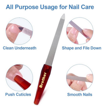 88 Nain to Nain brother Stainless Steel Nail Filer 