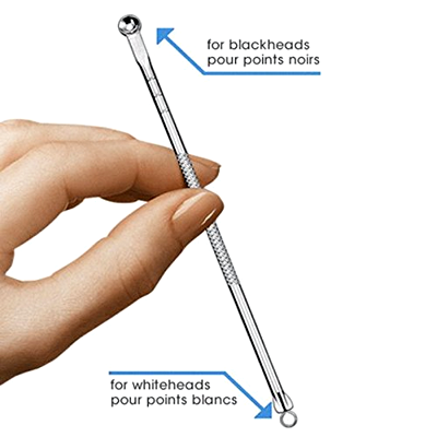 Brother Tweezers Stainless Steel 88 Nain to Nain for Blackhead remover, Pimple Blemish Comedone Extractor Remover Tool