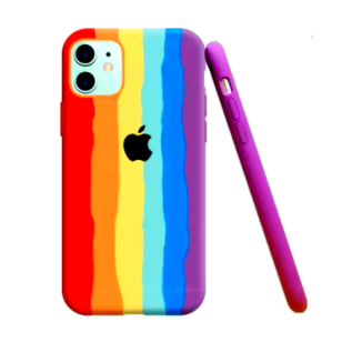 mobile cover case phone protector silicon case cover compatible with iphone 12 MINI case multi-colorfull 