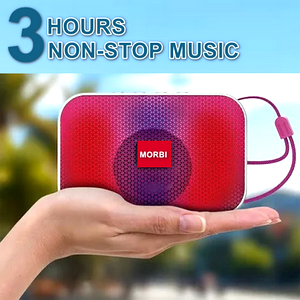 MORBI bluetooth wireless speaker with RGB light effect, sound box 2.0 dolby sound, bluetooth calling up to 3h music time SP-525 
