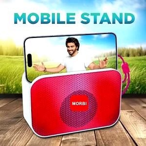 MORBI bluetooth wireless speaker with RGB light effect, sound box 2.0 dolby sound, bluetooth calling up to 3h music time SP-525 