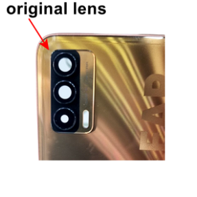 REALME X7 housing with back panel OG 