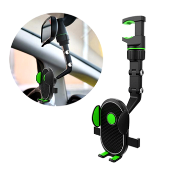 Universal clip cellphone holder with multi-joind flexible adjustment, back seat video stand, rearview mirror, kitchen stand desk, tablet stand, bed stand and multi-scene for car