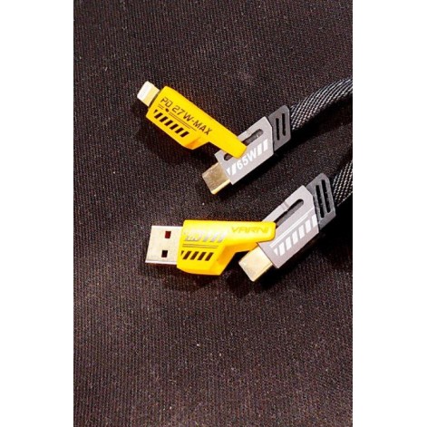 VARNI supreme 90W fast data charging cable with 4 in 1 cable 