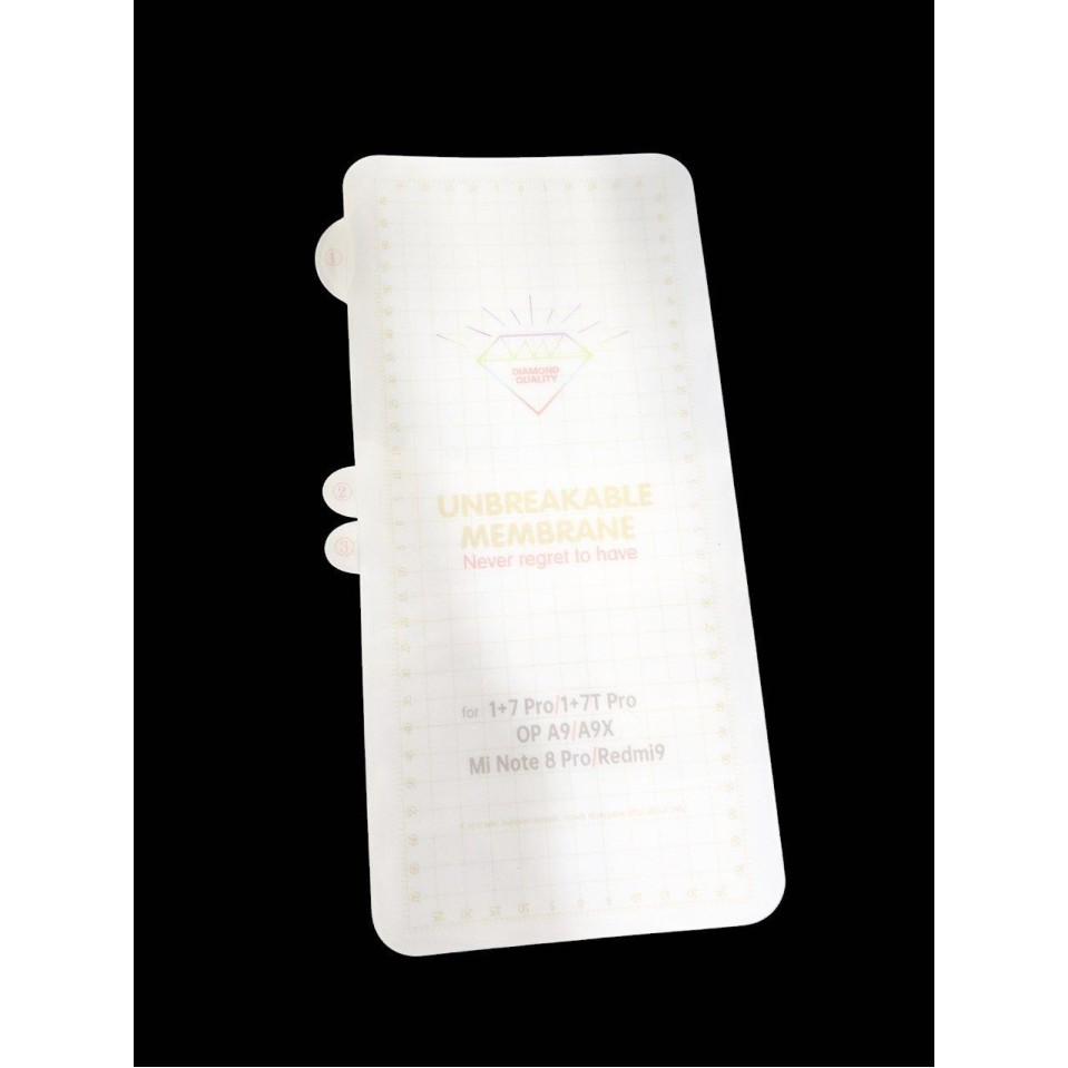 UNBREKABLE membrane screen guard mobile phone protector diamond quality for 1+7 pro, 1+7T pro