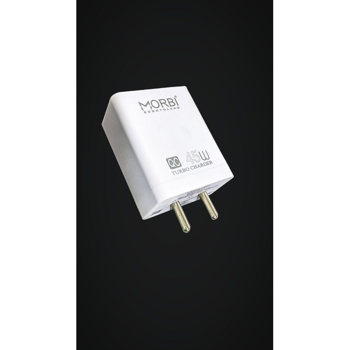morbi fast charger with fast cable type-c 45w TORBO CHARGER super vooc charger C-111