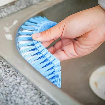 Creative Flexible Brush for Tap and Bathtub – Multipurpose Household Cleaning Tool ,Sink, Faucet, Corner and Bathroom Scrubber