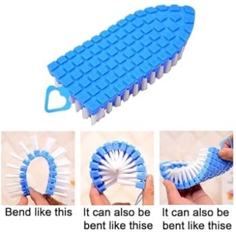 Creative Flexible Brush for Tap and Bathtub – Multipurpose Household Cleaning Tool ,Sink, Faucet, Corner and Bathroom Scrubber
