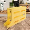  Egg Holder Storage Containers for Refrigerator, Space-Saving Design,Auto Rolling Keeps Eggs Fresh and Organized, BPA-Free, Convenient, Easy Access, Fridge or Countertop Use egg tray (4 layer) (pack of 1 Pcs. 24 Egg stored)