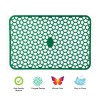 Waterproof PVC Fridge Drawer Mats for Wardrobe/Sheet Roll/Mat for Drawer/Kitchen Mat, Liners for Kitchen,Shelf Liner for Refrig/Kitchen Shelves, Shelf Roll for Cupboard/Almirah_Size-45x500cm Kitchen Mat (Pack of 6)