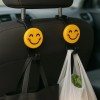 Universal Car Seat Headrest Hooks – 2 Pc Set Heavy-Duty Backseat Hanger for Car Organization, Holds Bags, Groceries, Handbags, Purses, Coats & More – Durable, Space-Saving Hooks for All Vehicles