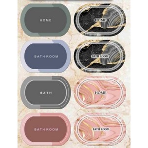 Rubber Water Absorbing Floor Mat Non-Slip, Quick, Dry and Durable Mat for Home and Office