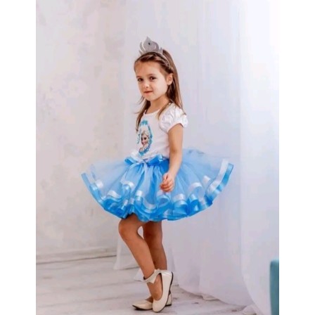 Cute girls frocks dress set soft net soft cotton perfect fitting