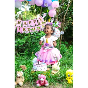 Cute girls frocks dress set birthday party wear fabric soft best quality