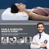 Medium Size Adjustable Memory Foam Pillow – Ergonomic Orthopedic Neck Support for All Sleeping Positions