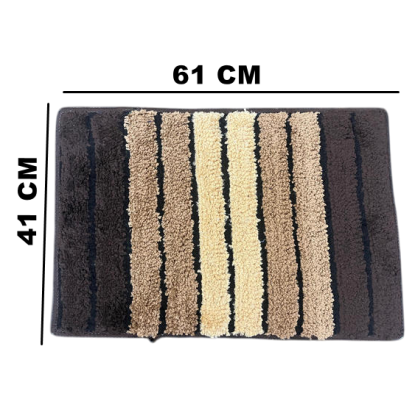 Soft Microfiber Anti-Skid Bath & Door Mat – Quick Dry, Absorbent Floor Mat for Home