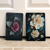 Premium 2pc Floral Printed Anti-Skid Doormat Set – Soft & Decorative Floor Mats for Home