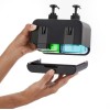Premium 2-in-1 Shampoo and Shower Gel Dispenser with Holder for homes, hotels, gyms, spas, and salons