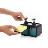 Premium 2-in-1 Shampoo and Shower Gel Dispenser with Holder for homes, hotels, gyms, spas, and salons