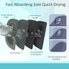 Oval Shape Anti-Skid Bathroom Doormat Combo – 2 PC Set