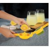 Hand Press Manual Citrus Juicer Easy Use for Grapefruit, Lemon, Orange