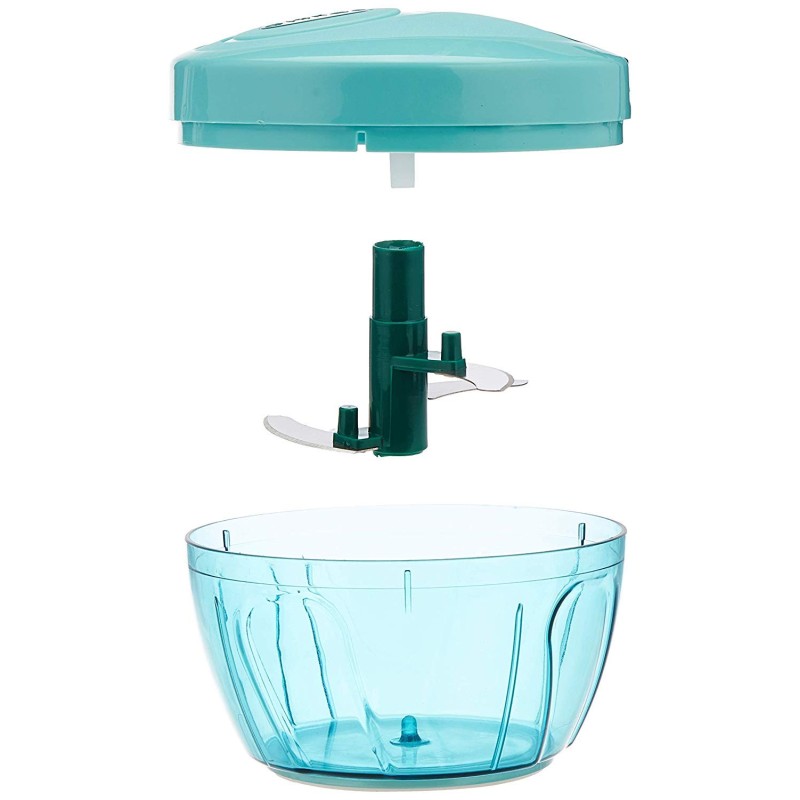 450 ML Vegetable, Fruit ,Onion Chopper , Hand Meat Grinder Mixer Food Processor Slicer Shredder Salad Maker