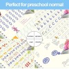 Magic Practice Copybook Set for Kids – 4 Books + 5 Refills + 1 Pen Holder (Calligraphy, Numerals, Drawing, Letters, Writing)
