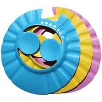 Adjustable Baby Shower Cap – Shampoo Bath Visor Hat for Kids (Multi-Color)