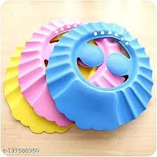 Adjustable Baby Shower Cap – Shampoo Bath Visor Hat for Kids (Multi-Color)