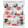 2-in-1 Watermelon Fork Cutter & Slicer – Stainless Steel Melon Cutting Tool