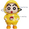 Cute Cartoon Figure Keychain – 3 Expressions Character Key Ring