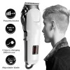 Hair Trimmer for Men Hair Cutting – Rechargeable Beard Trimmer for Man – Waterproof Shaver with USB Charging & 4 Combs for Hairs, Beard And Moustaches - Cordless Hair Trimmer-3