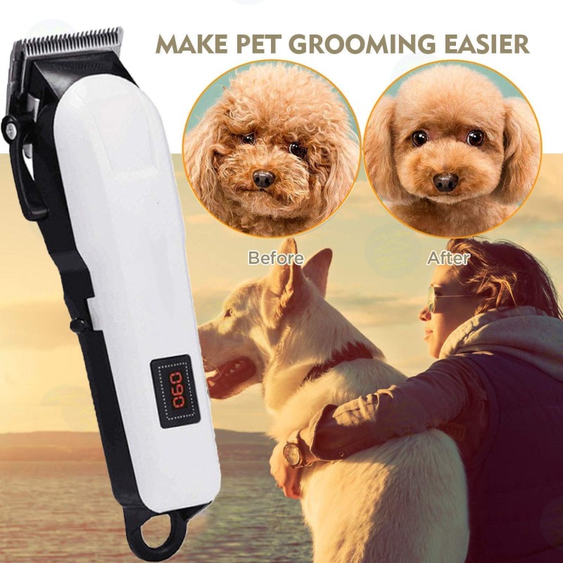 Hair Trimmer for Men Hair Cutting – Rechargeable Beard Trimmer for Man – Waterproof Shaver with USB Charging & 4 Combs for Hairs, Beard And Moustaches - Cordless Hair Trimmer-2