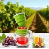 Manual Citrus Juicer with Juice Collector Hand Press Lemon, Orange and Lime Squeezer for Fresh Juice