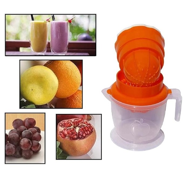 Trendy Manual Citrus Juicer – Hand Press Lemon, Orange & Lime Squeezer for Fresh Juice