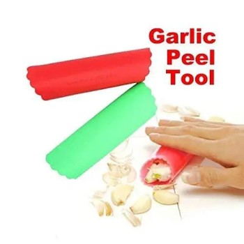 Silicone Garlic Peeler Roller – Easy & Quick Garlic Skin Remover Tube | Durable, Non-Slip, Odor-Free, Dishwasher Safe Garlic Clove Peeling Tool for Home Kitchen Cooking & Food Preparation