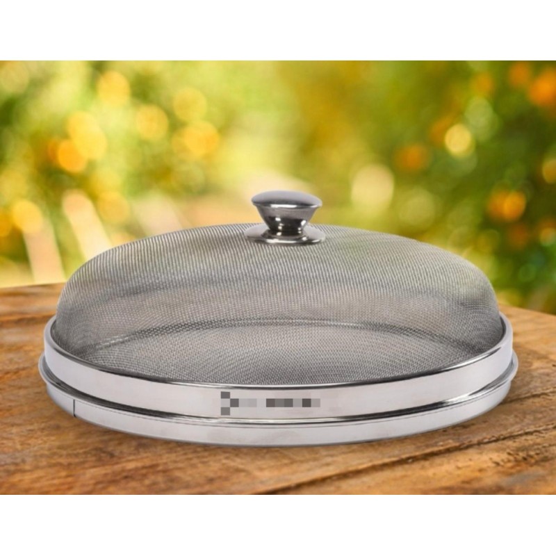 Stainless Steel Fruit Basket with Lid