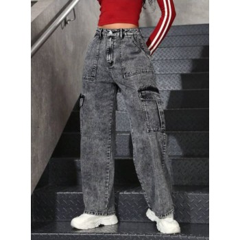 6 pocket cargo DENIM JEANS FOR MEN AND WOMEN