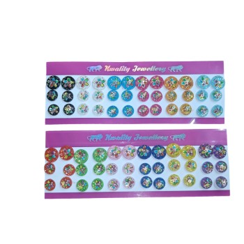 Earrings flower design studs for women and girls