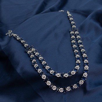 American Diamond Necklace Set