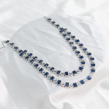 American Diamond Necklace Set