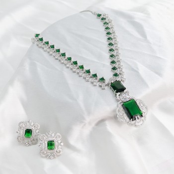 American Diamond Necklace Set for girls and women's